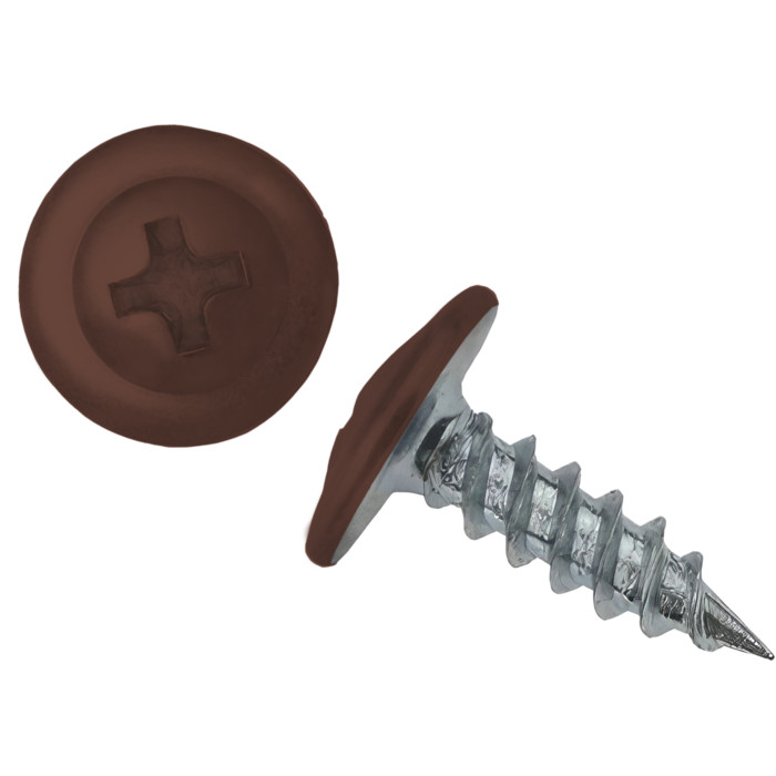 Саморез ПШ 4,2х13 (1000шт) шлиц PH2 RAL 8002